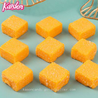 HALAL Cube Mango Flavor Gummy Soft Candy Mango Candy photo-2