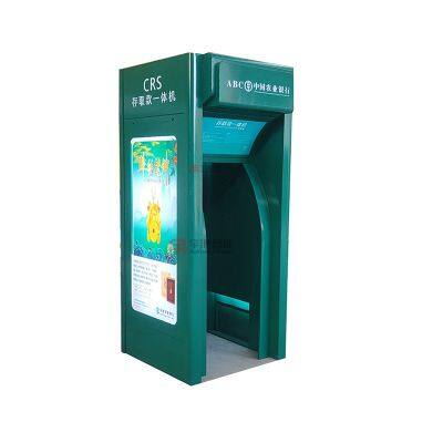 Bank Service Area, ATM Machines, Self-service Equipment, Lobby Style Curved Panel Decoration, Display Cabinets, Withdrawal Kiosks photo-5