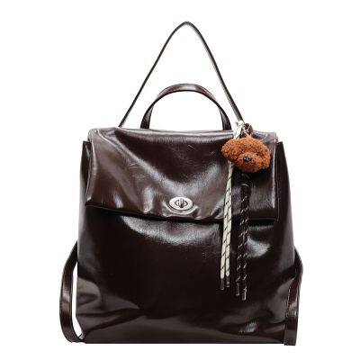 MM87 Waterproof High Quality PU Backpack Travel Fashion Backpacks for Women Mochila Plecak Ryggsäck Rucksack Sac à Dos Zaina