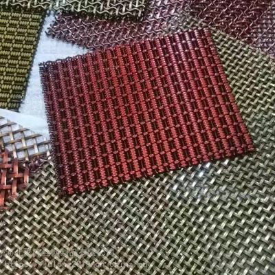 Excellent China Manufacture Stainless Steel Wire Mesh Expanded Metal Mesh Welded Wire Mesh Stainless Steel Ring Mesh Curtain Decorative Wire for Cabinets photo-5