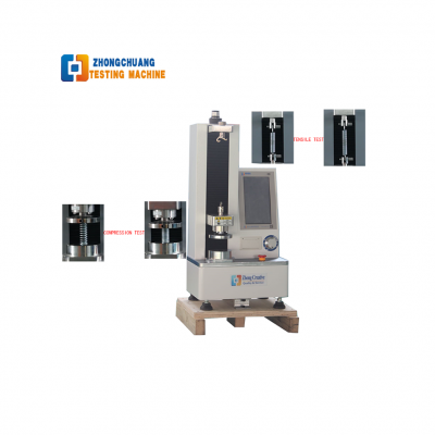 CE/ISO Compliant Digital Automatic Spring Load Testing Machine 2KN LCD Touch Screen Spring Tension Industrial/Lab 220V