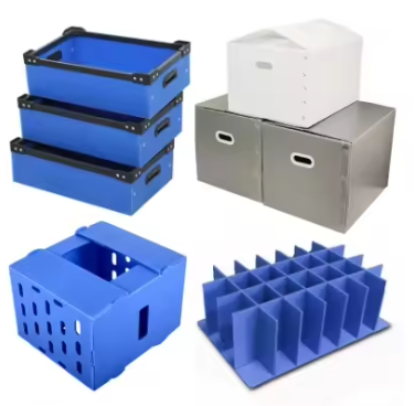 PP Stackable Box, Corrugated Plastic Frame Box – Reusable Turnover Packaging photo-3