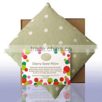 Cherry stone pillow