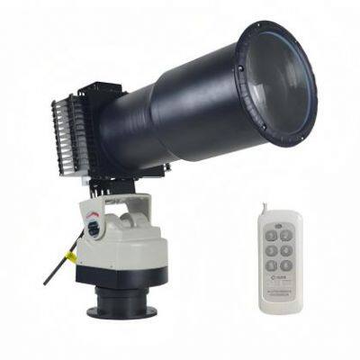 Gimbal Searchlight Automatic Cruise Remote Control High-Brightness Long-Distance LED Lighting 220V Outdoor photo-3