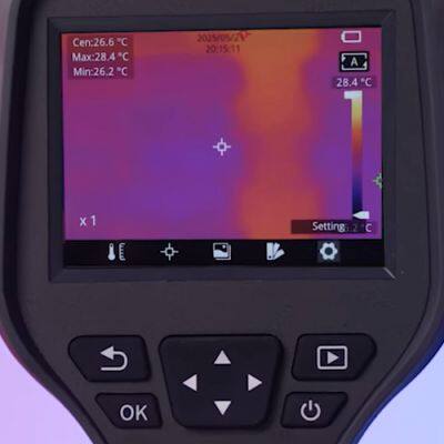 Advanced Thermal Sensing RM320 Camera for Heat Leak & Electrical Fault Detection