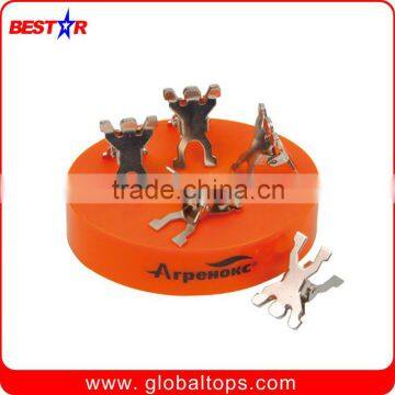 Round Magnet with Logo Printing Available