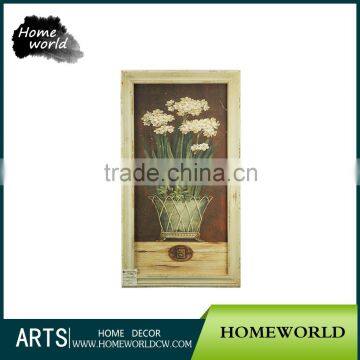 European Style Paper Support Base Printed Type Characteristic Vegetation Oil Painting