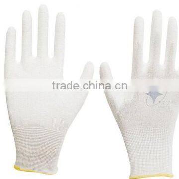 anti-static nylon liner pu gloves