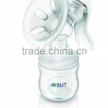 Comfort Breast Pump With Naturnah Bottle Polypropylene, 125 ml
