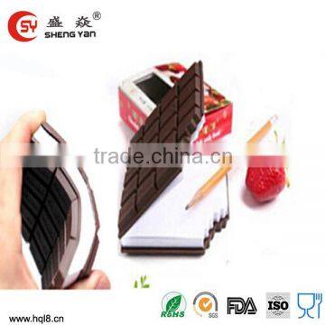 silicone chocolate notebook case