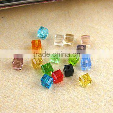 Wholesale Square shape crystal beads jewelry accessories