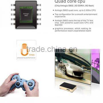 wholesale android quad core tv box 4k android tv box support bluetooth android tv box