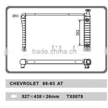 auto radiator for CHEVROLET 88-93 AT