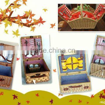 picnic basket, wicker picnic baskets, Chia supplier,Goldlion brand