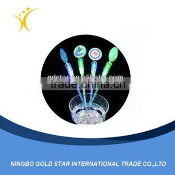 Eco-friendly plastic coffee flash stirrers