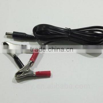 Female DC 5.5x2.1 and 15A Battery Clip and UL 2464 20AWG 80C 300V of UL Wire Harness photo-4