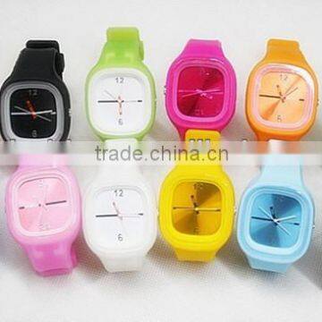 woman style silicone sport watch