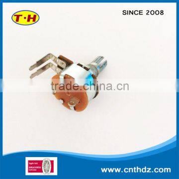 self return spring linear potentiometer