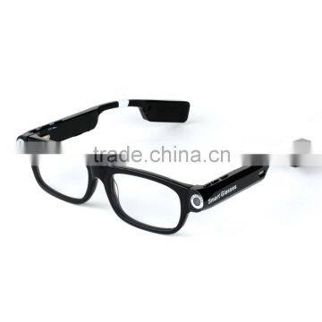 Smart Wearable Video Camera Bluetooth Glasses with Hands Free Talking and Shooting