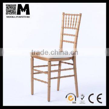 Modern Furniture Wood Stacking Chiavari Chair Comfortable Wedding Chair for Sale