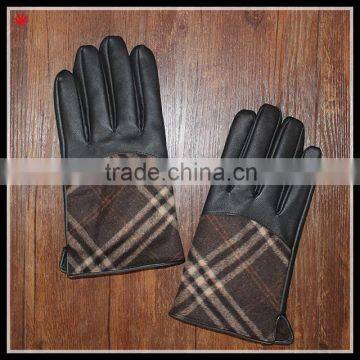 Men Fashion High-grade Touch-screen Smart Phone Deerskin Leather Wholesale Winter Gloves photo-5