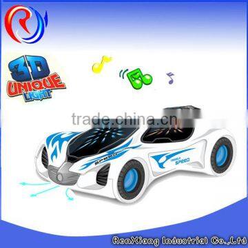 Hot sell Plastic toy B/O car motor vehicle for children