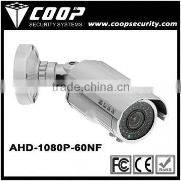 IR Array LEDs Bullet AHD Camera HD Megapixel 1080P CCTV IMX322 60M IR AHD Camera 2MP Sony CMOS Sensor AHD Camera 1080P