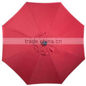 Multifunction Patio 9 ft Round Aluminum Solar Powered 24 Garden Outdoor Light Led Umbrella photo-4