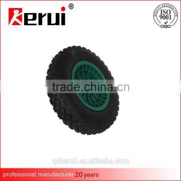 Wholesale China factory 4.80/4.00-8 PU foam rubber wheel