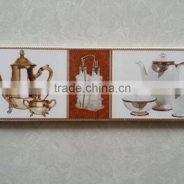 3D Digital inkjet ceramic tile border