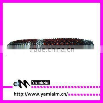 Newest great gift rhinestone ballpoint pen custom color simple design