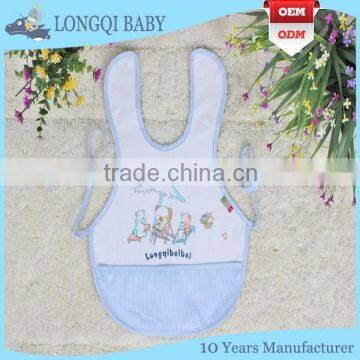 WZ-MS-029 Velvet Plain White Baby Body Bibs photo-4