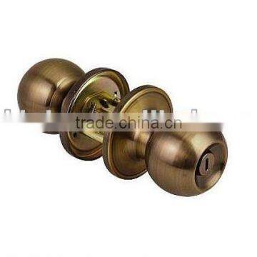 Tubular Door Knob Lockset - Bad & Bath