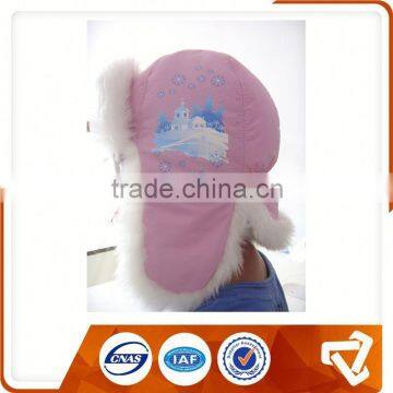 Polar Fleece Earflap Hat Ski Suit