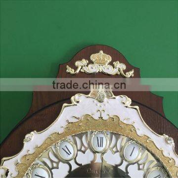 Alarm Clock for Deaf Custom Wall Clock Wood Clock Analog photo-2