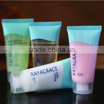 disposable tube packed 30ml travel size shampoo for hotel bathroom amenities