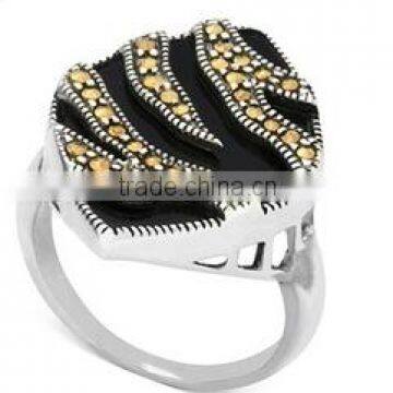 Hot sale pure 925 silver Rhinestones ring design jewellery FQ-9036