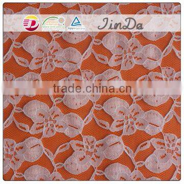 Top quality embroidery wedding lace for sale with nice design