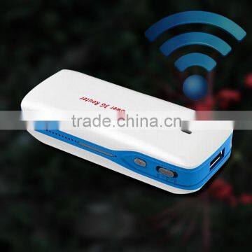 Manufactory wholesale 3g wifi router power bank with cheap price