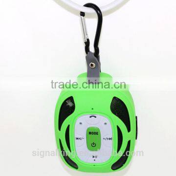 Hot Sales Outdoor Bluetooth Speaker Solar Power Wireless Speaker Support FM TF Card With Keychain