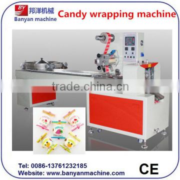 Shanghai manufacturers Plastic Packaging Material Lollipop Packing Machine