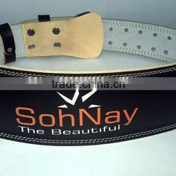 Weight Lifting Belt made by Genuine Leather