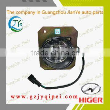 Good quality KLQ6129W higer bus parts front foglights foglamps assy 24V