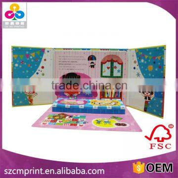 environmental children book printing , China automatic book printing