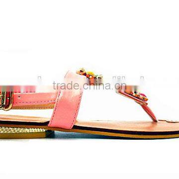 Fashion Lady Fancy Flat Heel Colorful Slippers