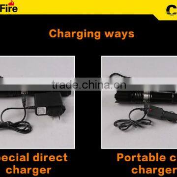 Powerful Rechargeable LED Traveling Flahslight With Car Charger photo-5