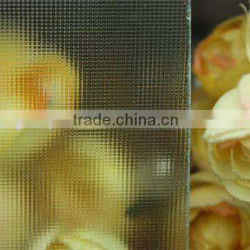 3-5.5mm Mistlite Figured Glass with CE and ISO9001 patterned glass decorative glass