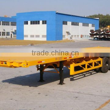 SINOTRUK 40 'three axis universal flat transport trailer