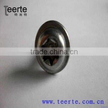 six -lobe socket oval head screw