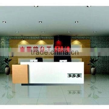 Long and Big Modern Salon Reception Desk photo-3
